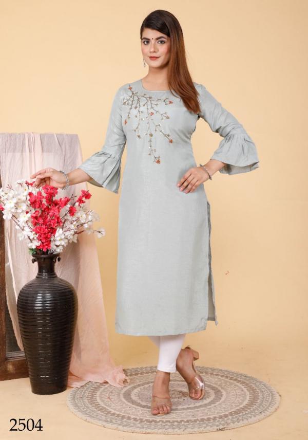 Stylishta Shalvi Soft Silk Designer Exclusive Kurti Collection